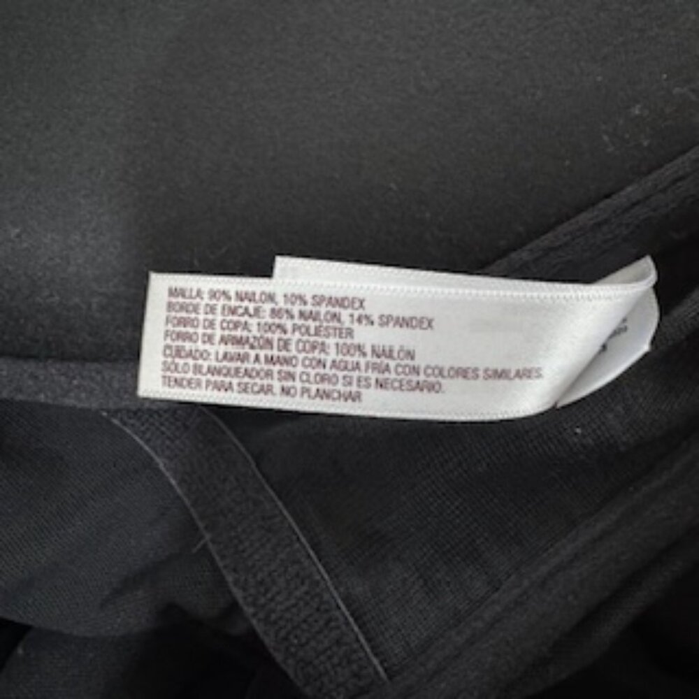 Gilligan & O'Malley Never Worn Size XL Black Sheer Intimate PushUp Babydoll NWOT - Picture 5 of 6
